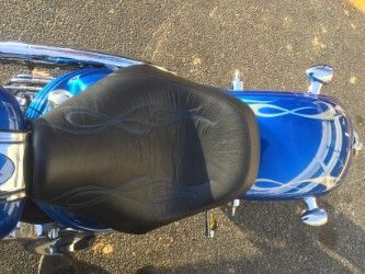 DANNEY GREY WITH BLUE FLAMES!!!!!