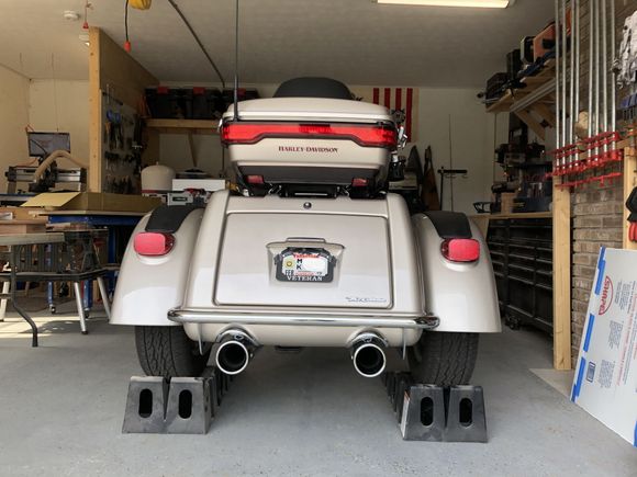 Installed a rear bumper. Took longer to find the wheel ramps then it did install the bumper. 5 minutes tops.