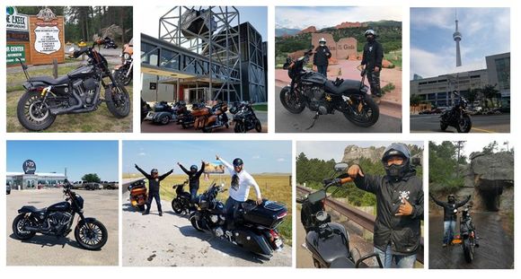 Pics from my roadtrip to Sturgis77 and Canada.