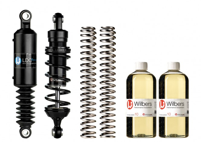 Never fuss about your suspension again! Wilbers LDC Nivomat Harley