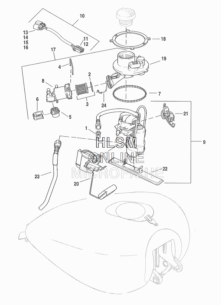 Fuel Hose for 2011 Streetglide Harley Davidson Forums