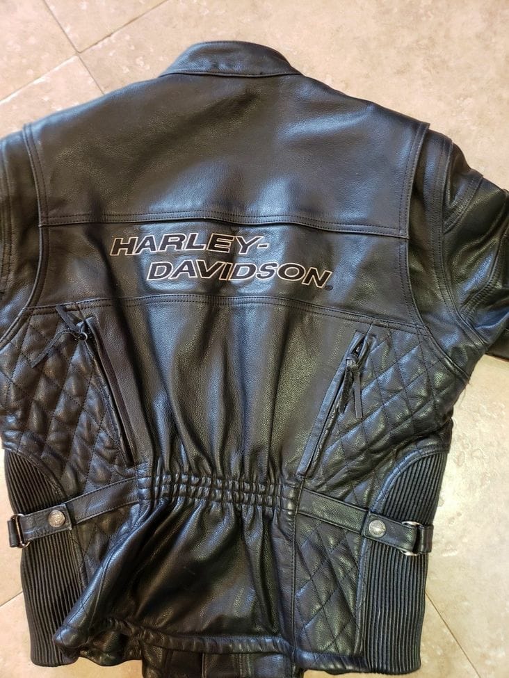 Women's Small Leather Competition II Jacket (Rare) - Harley Davidson Forums