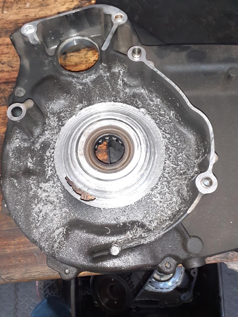 Wear and Tear of sprocket in the inner primary Harley Davidson Forums