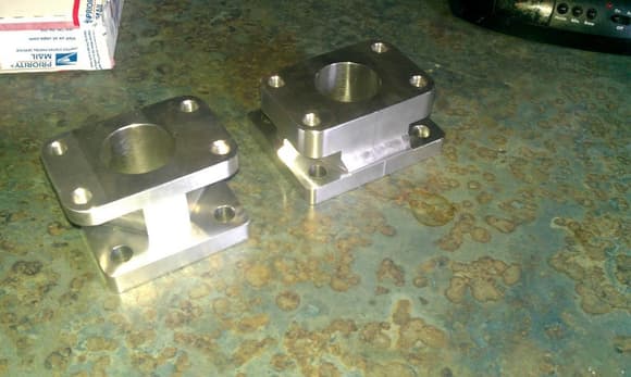 IMAG1415adapters I made for a t25 to dsm eclipse manifold for sale , pm me if iterested. It's port matched also