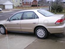 Yeah, it's a bit dirty.. but the color hides it fairly well