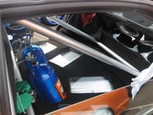 4 JL Amps and Custom welded Roll Cage
