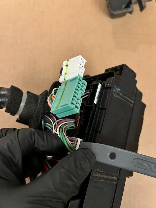 Repeat process with white2 connector