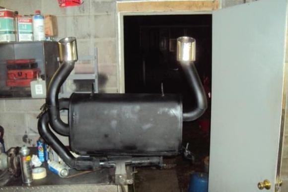 modified 350z muffler