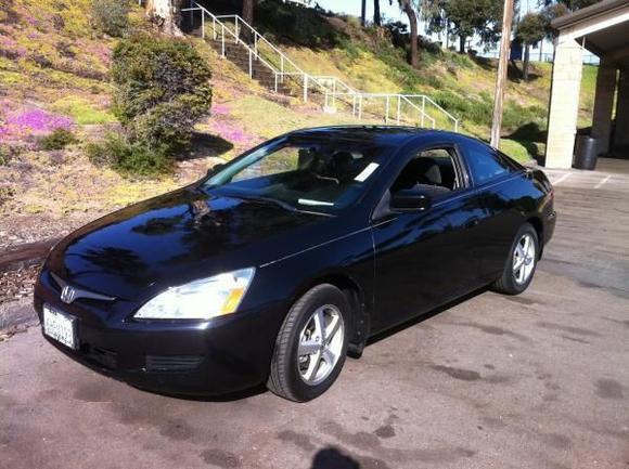 My '05 Accord right after a wash.