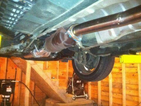 Magnaflow Install Original Cat