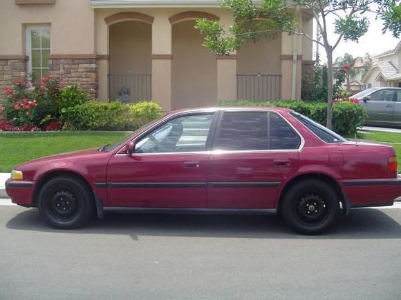 the side