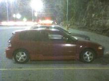 BC rear bumper ans side skirt       DEL SOL rims
