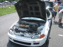 AutoX Event 6-19-10. TireRack/SCCA ProSolo. THE Karcepts K24 swapped SMF Civic Hatch. He took 1st place SMF, 1st place Honda Super Challenge, 1st place qualifier, &amp; 2nd place Super Challenge. www.Karcepts.com