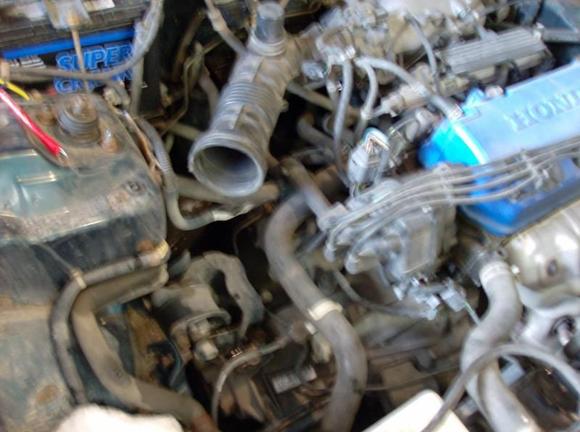 Changing intake.