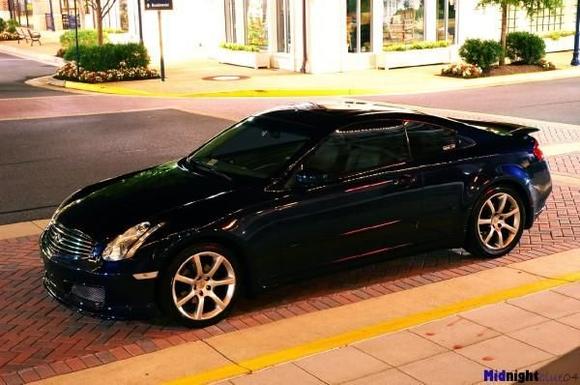 g35. I'll miss the car but not the 600 a month payment