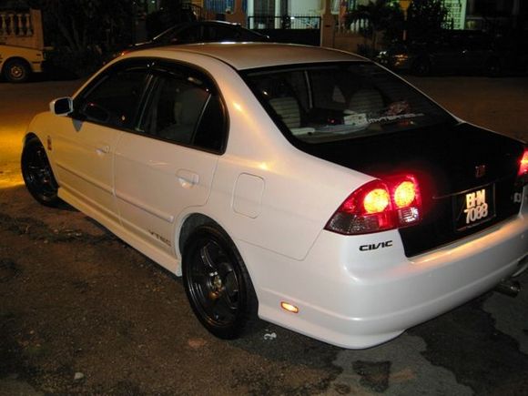 rear side