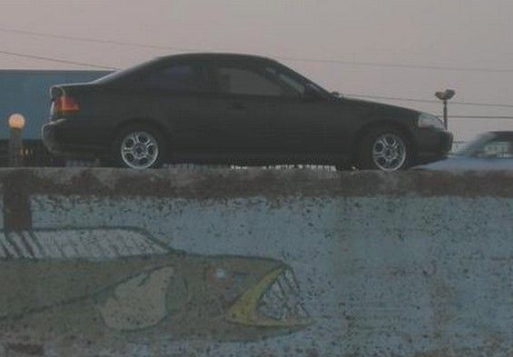 On the Galveston SeaWall.