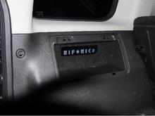 just another shot of the amp this is over the left wheel in cargo slot where the monsoon system sub and amp would be