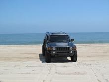 playin on the beach
