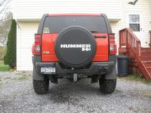 A look at my rear!