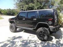 In my driveway.