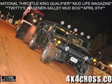 Big Sarge pullin a sled with 8900 lbs in the box.  Pulled it 202.45 feet.  Not too bad for a stock Hummer