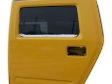 H2 LEFT REAR DOOR YELLOW