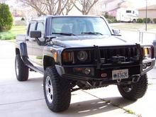 New larger summer wheels and front re-leveled.