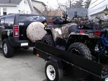 Hummer ready for riding