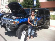 Dawn with trophy Yale 2012