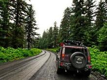 Back roads on Kodiak Alaska