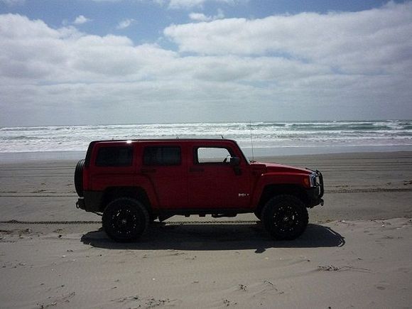 kickin it on the beah