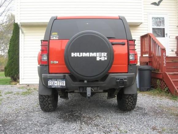 A look at my rear!
