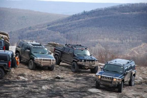 2011 ClubHummerOffroad.com April Fools Run at Rausch Creek PA