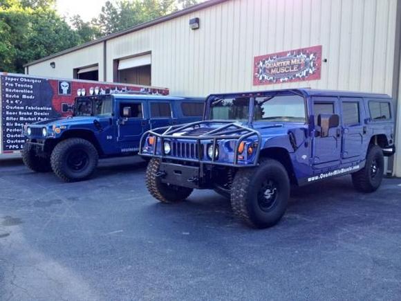 QUARTER MILE MUSCLE INC. CUSTOM HUMMERS AND RESTORATIONS. THIS IS A FULL SERVICE SHOP LOCATED IN MOORESVILLE, NC CALL (704)664-9544 OR EMAIL US http://www.quartermilemuscle.com/contact-us