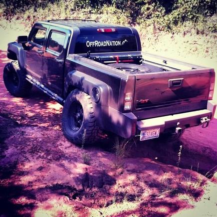 Yes black does scratch and yes I own a buffer and yes I can repaint when the time comes but no, this is no pavement queen!!!~