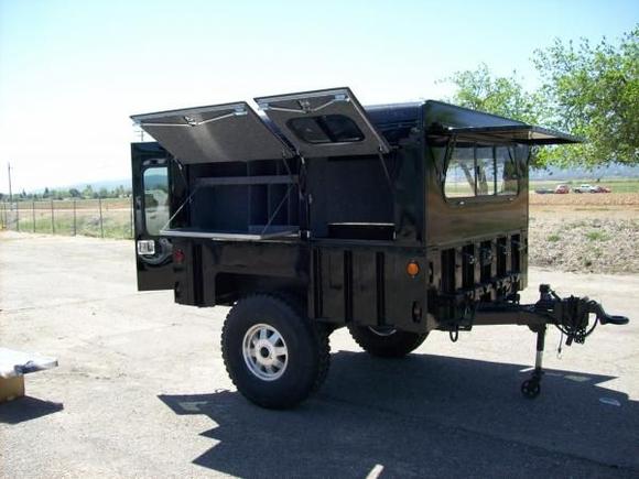 ACCESS MANUFACTURING -- TRADESMAN TRUCK TOPS CAN BUILD ANYTHING FOR YOUR HUMMERS AND 1102 TRAILERS WE ARE IN CA. 530/795/0720