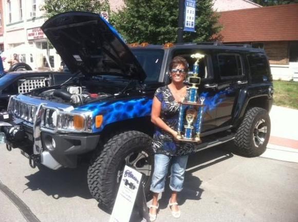 Dawn with trophy Yale 2012