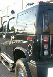 H2 Taillight Covers