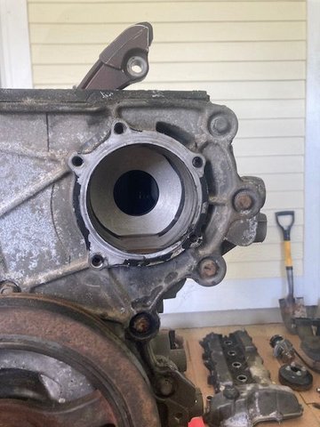 Water Pump Housing - Looks clean!  