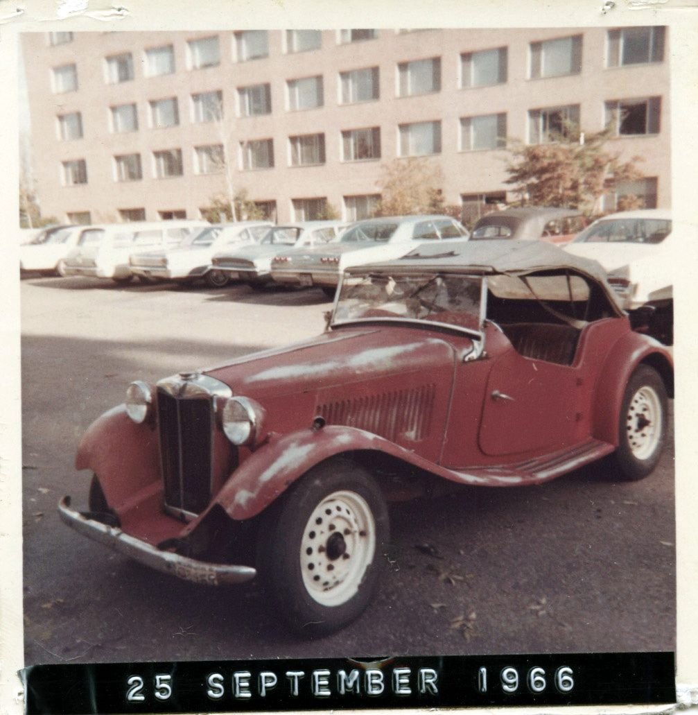 From a classified ad in Wash. D.C.; $250, and it ran.  Painted it with a brush.  Joined the Marines, but it didn't fit in my duffel.