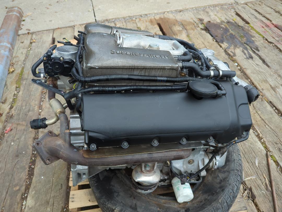 Engine - Complete - Engine parts from 06 XKR 4.2 supercharged, AJ33s - Used - 2003 to 2006 Jaguar XKR - Rochester, NY 14428, United States
