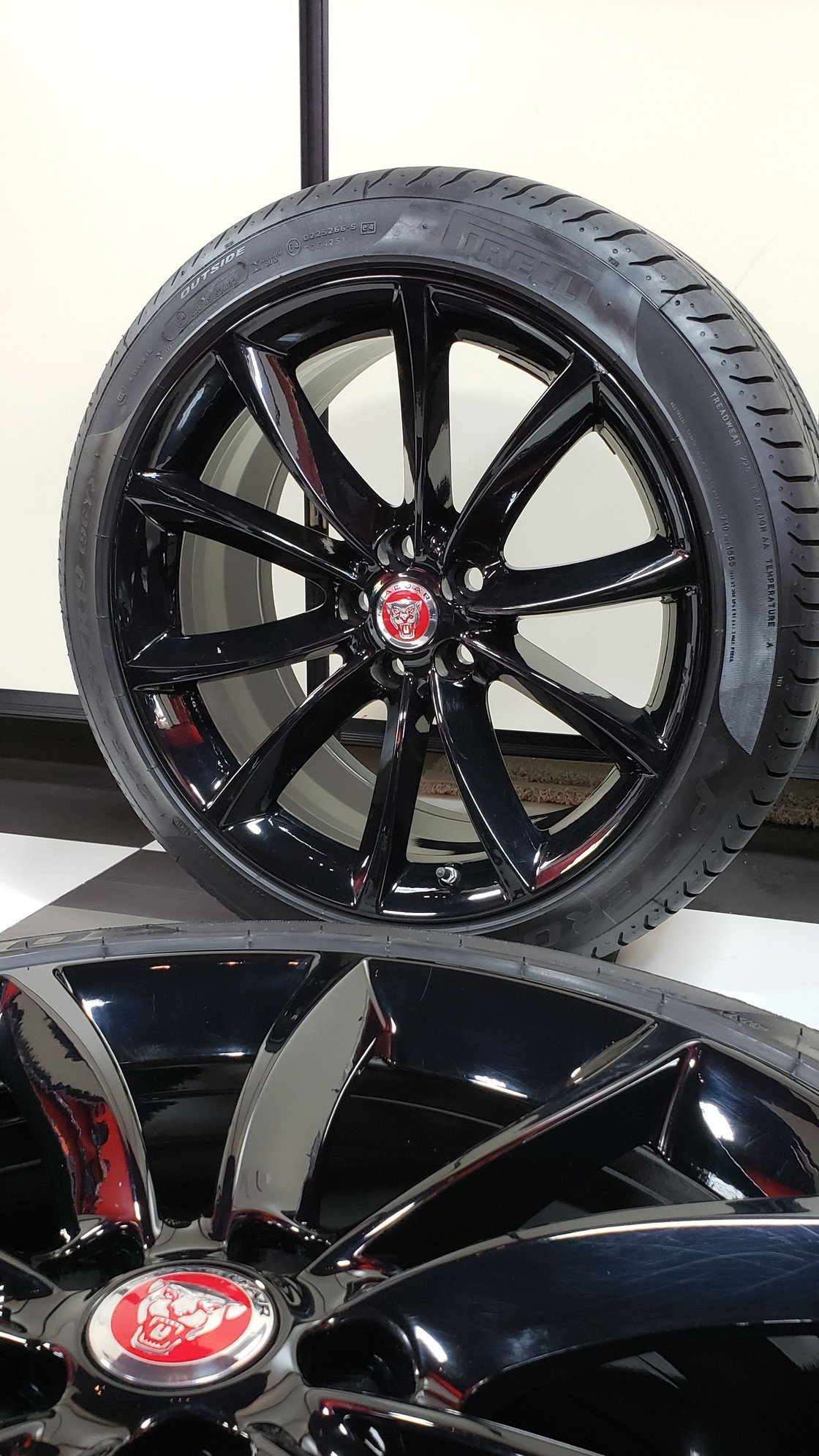 Wheels and Tires/Axles - 19" factory oem jaguar ftype wheels rims and new tires - New - 2014 to 2019 Jaguar F-Type - Sacramento, CA 95630, United States