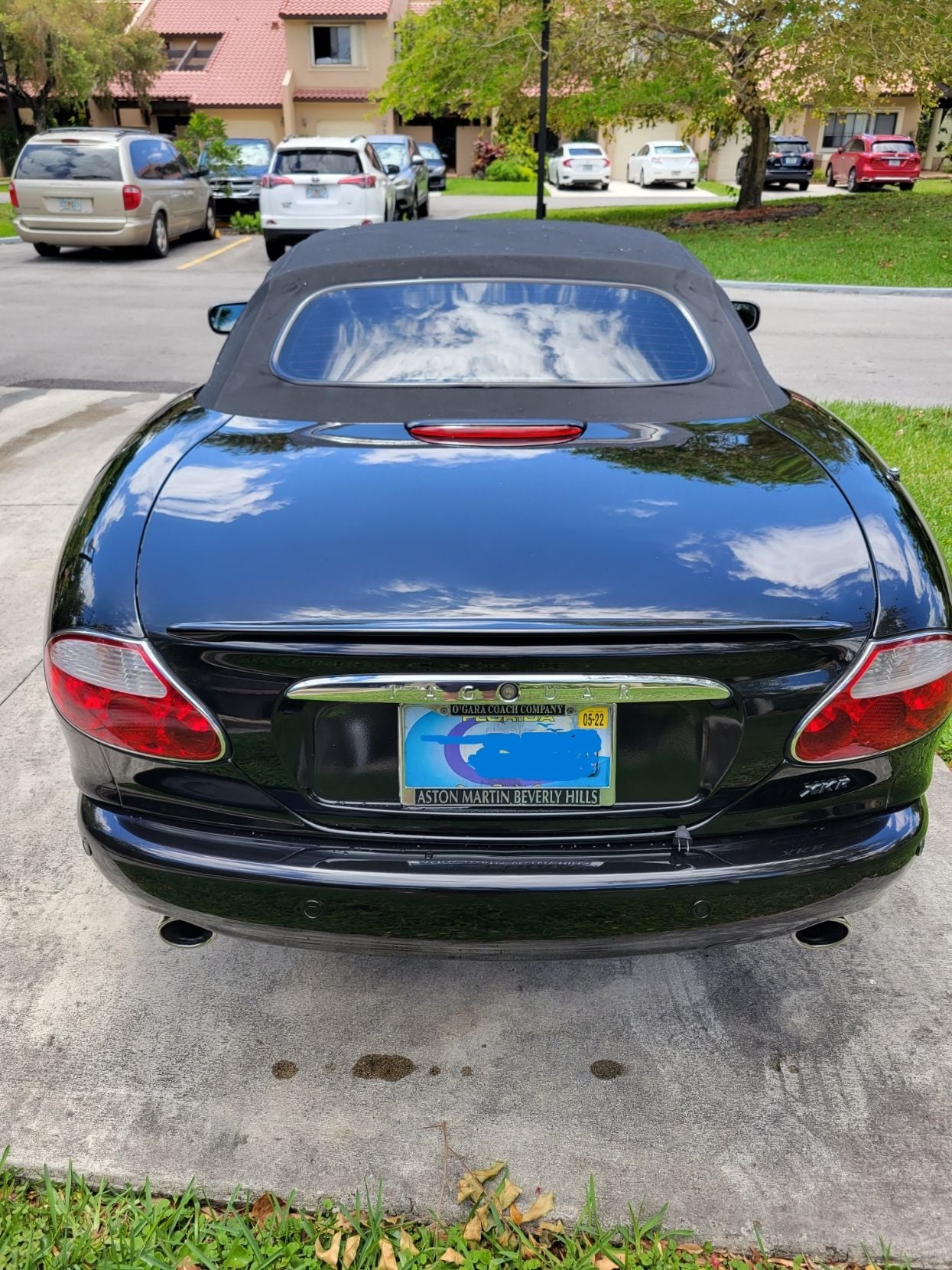 2002 Jaguar XKR - 2002 Jaguar XKR Convertible, metal Anthracite Black Exterior, black Leather interior - Used - VIN SAJDA42B32PA26563 - 61,000 Miles - 8 cyl - 2WD - Automatic - Convertible - Black - Miami, Fl, Usa, FL 33178, United States