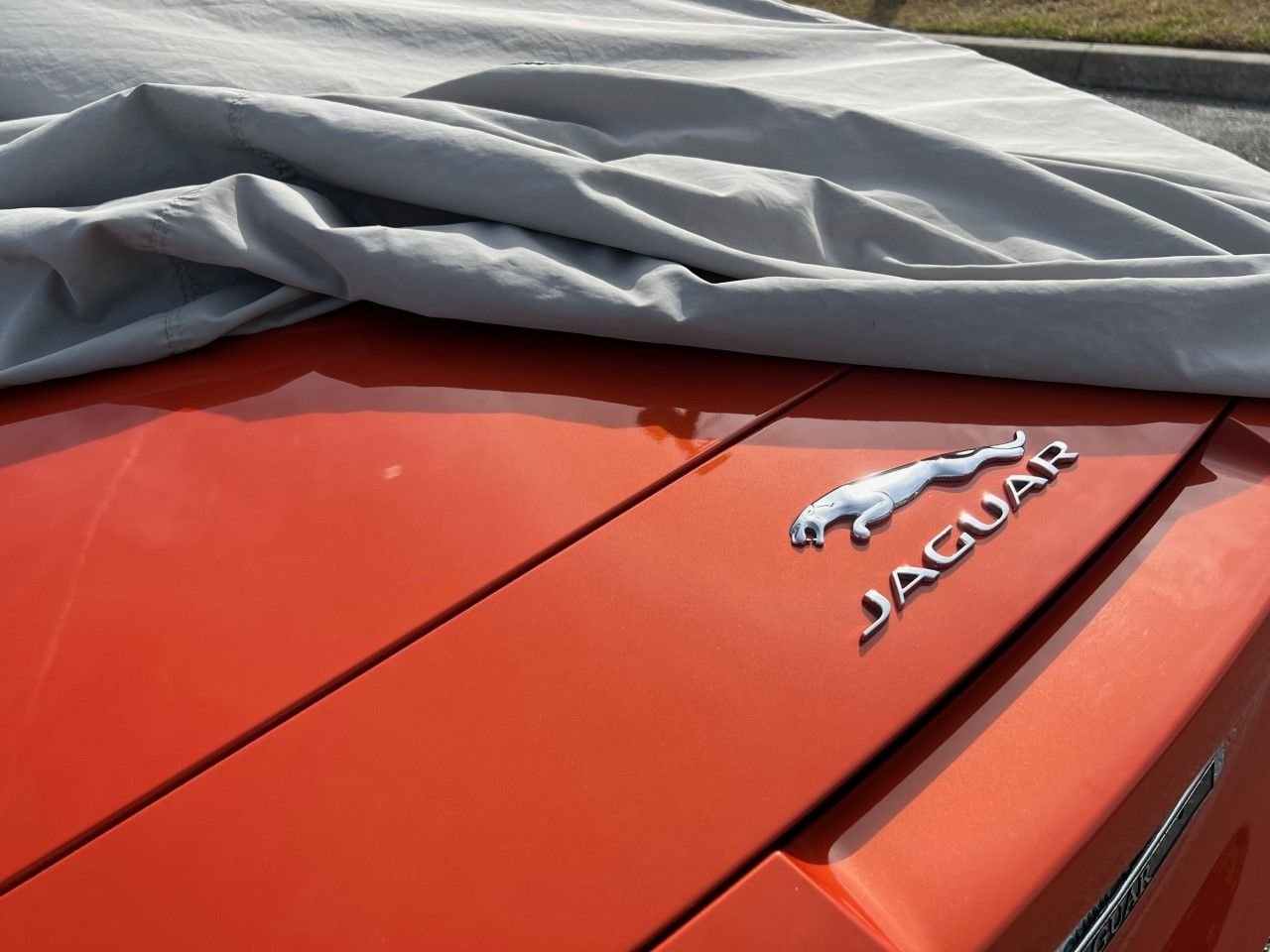 2014 Jaguar F-Type - 2014 Jaguar F-Type S - Used - VIN sajwa6fc3E8K08234 - 42,400 Miles - 6 cyl - 2WD - Automatic - Convertible - Orange - Jacksonville, FL 32233, United States