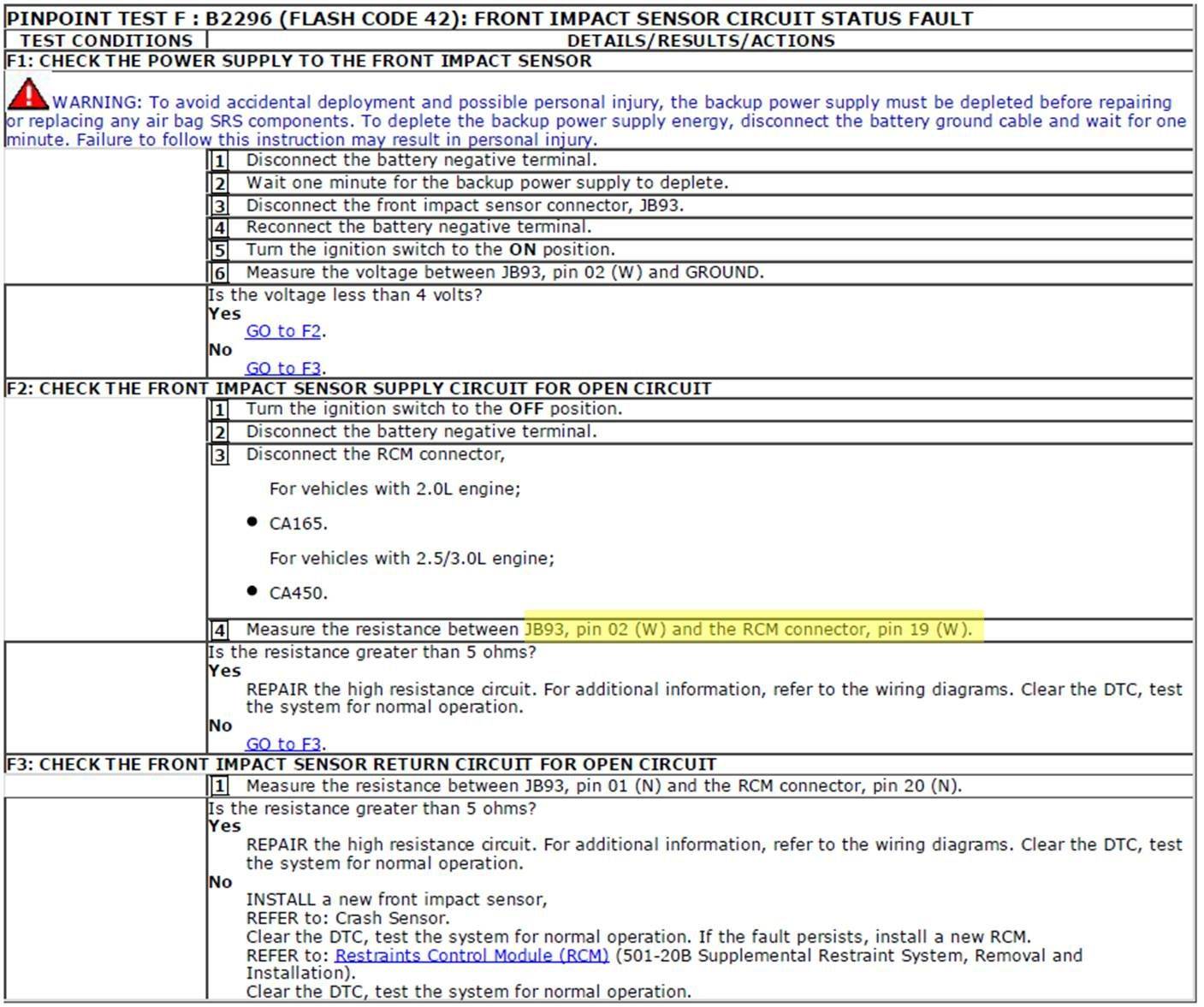 Airbag Warning Light code 42 Jaguar Forums Jaguar Enthusiasts Forum