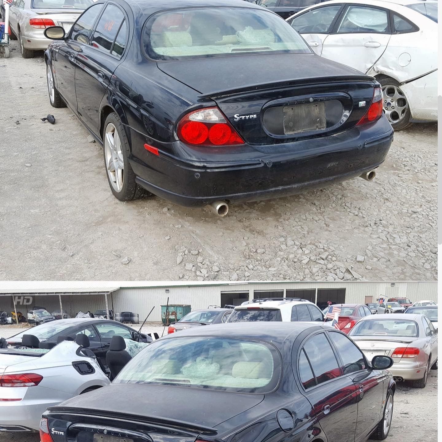 2003 Jaguar S-Type - STR for whole $1500 project car - Used - VIN SAJEA03VX31M75844 - 155,000 Miles - 8 cyl - 2WD - Automatic - Sedan - Black - Charlotte, NC 28227, United States