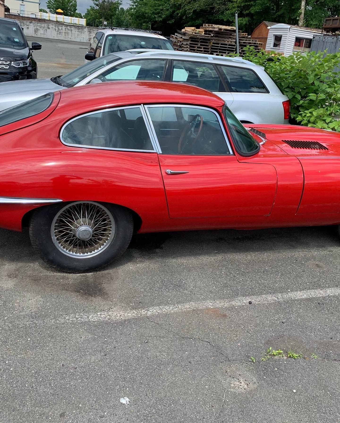 1969 Jaguar XKE - 1969 Jaguar E-Type/XKE FHC S2 - Used - VIN P1R26899 - 63,456 Miles - 6 cyl - 2WD - Manual - Coupe - Red - Los Angeles, CA 90027, United States