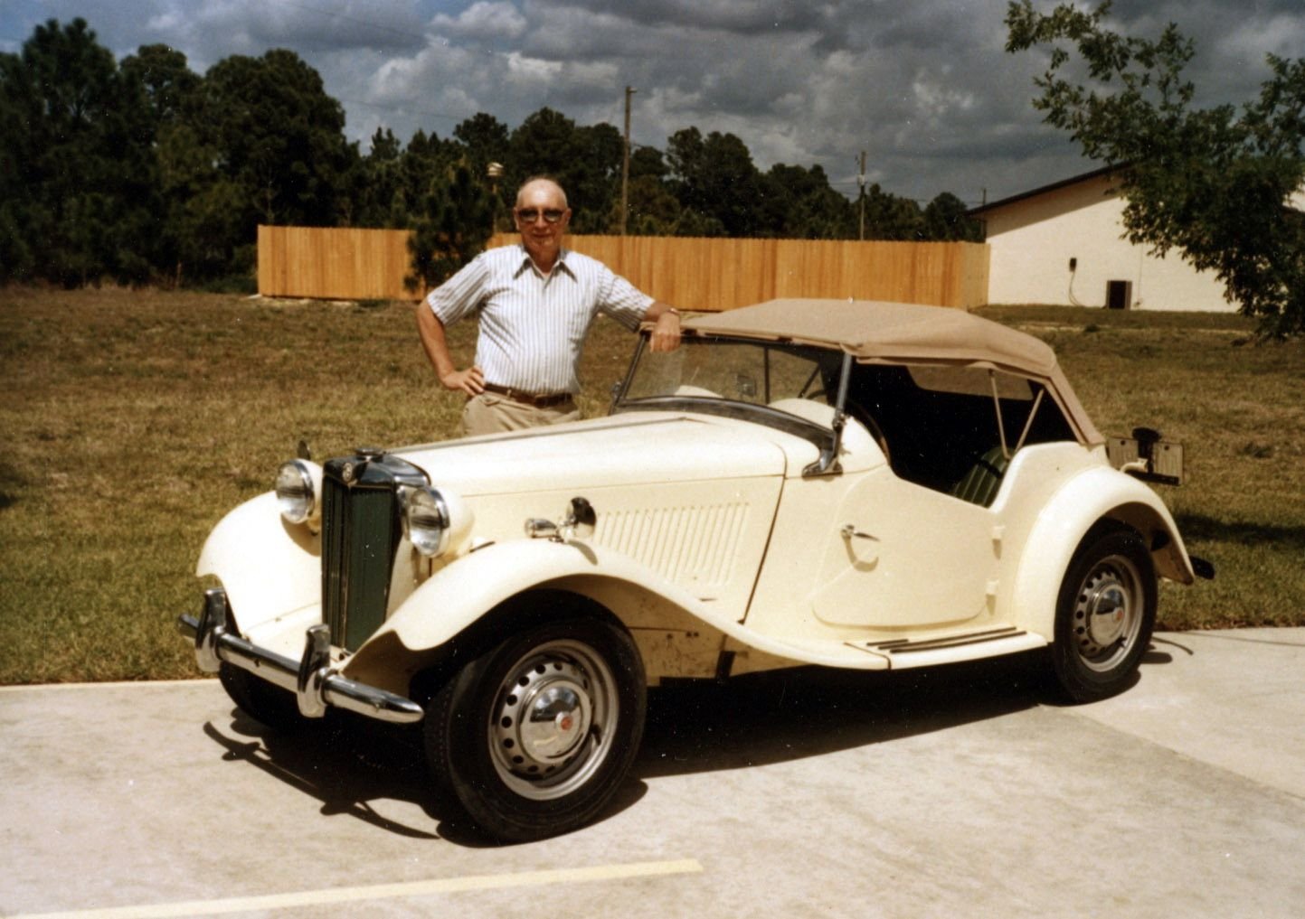 Remained with my father until 1990.  He became one of the founding members of the Jax, Fl. MG club, circa 1970, to which I recently joined with my MGA.  