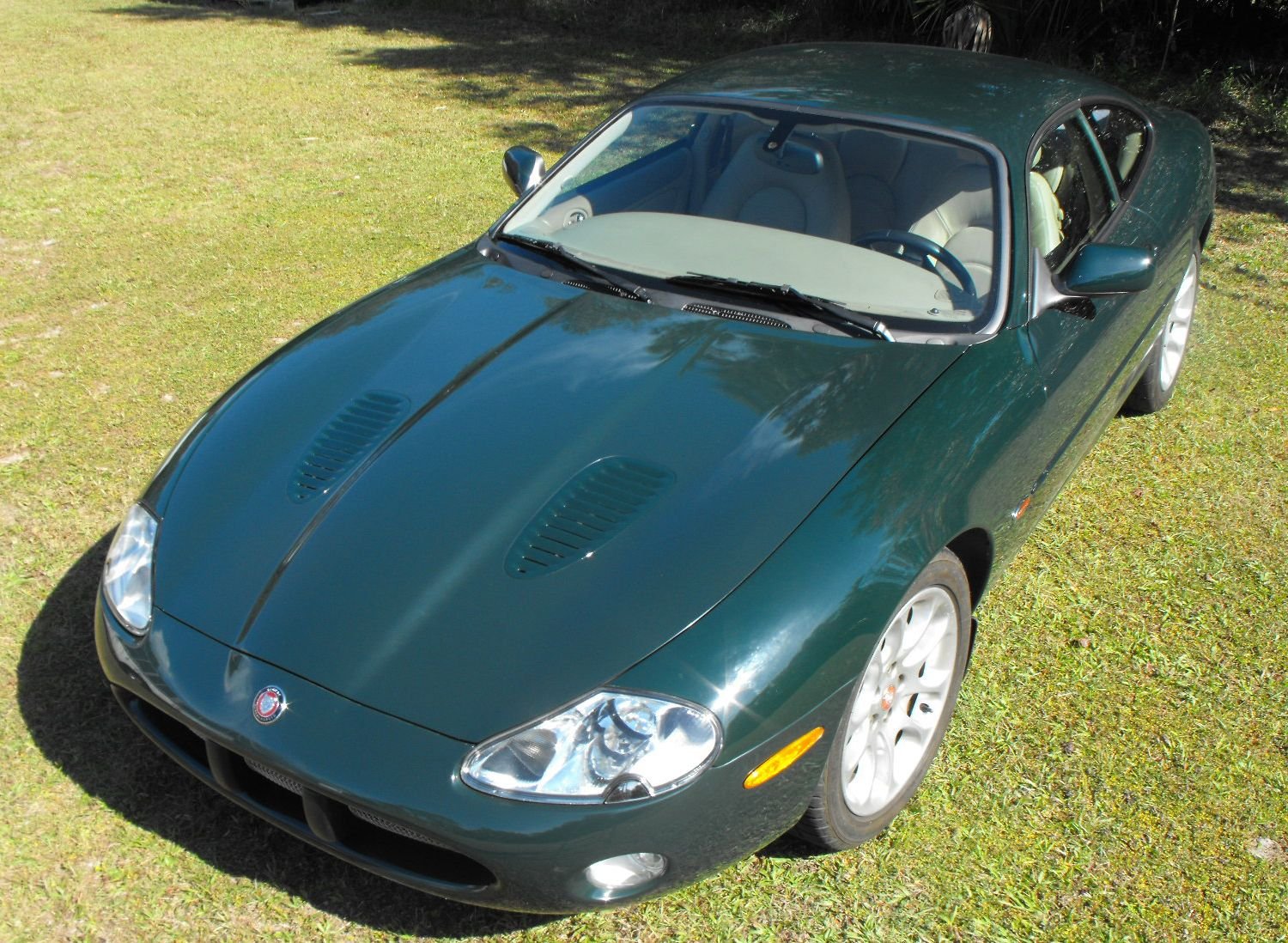 2001 Jaguar XKR - 2001 Jaguar XKR Coupe BRG / Tan - Used - VIN SAJDA41B71PA17560 - 116,000 Miles - 8 cyl - 2WD - Automatic - Coupe - Other - Oviedo, FL 32766, United States